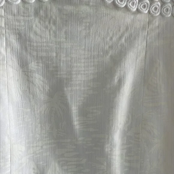 Lilly Pulitzer Leigh Stretch Shift Resort White Seacret Island size 2 - Picture 3 of 10